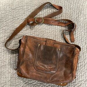 Patricia Nash studded leather crossbody bag.